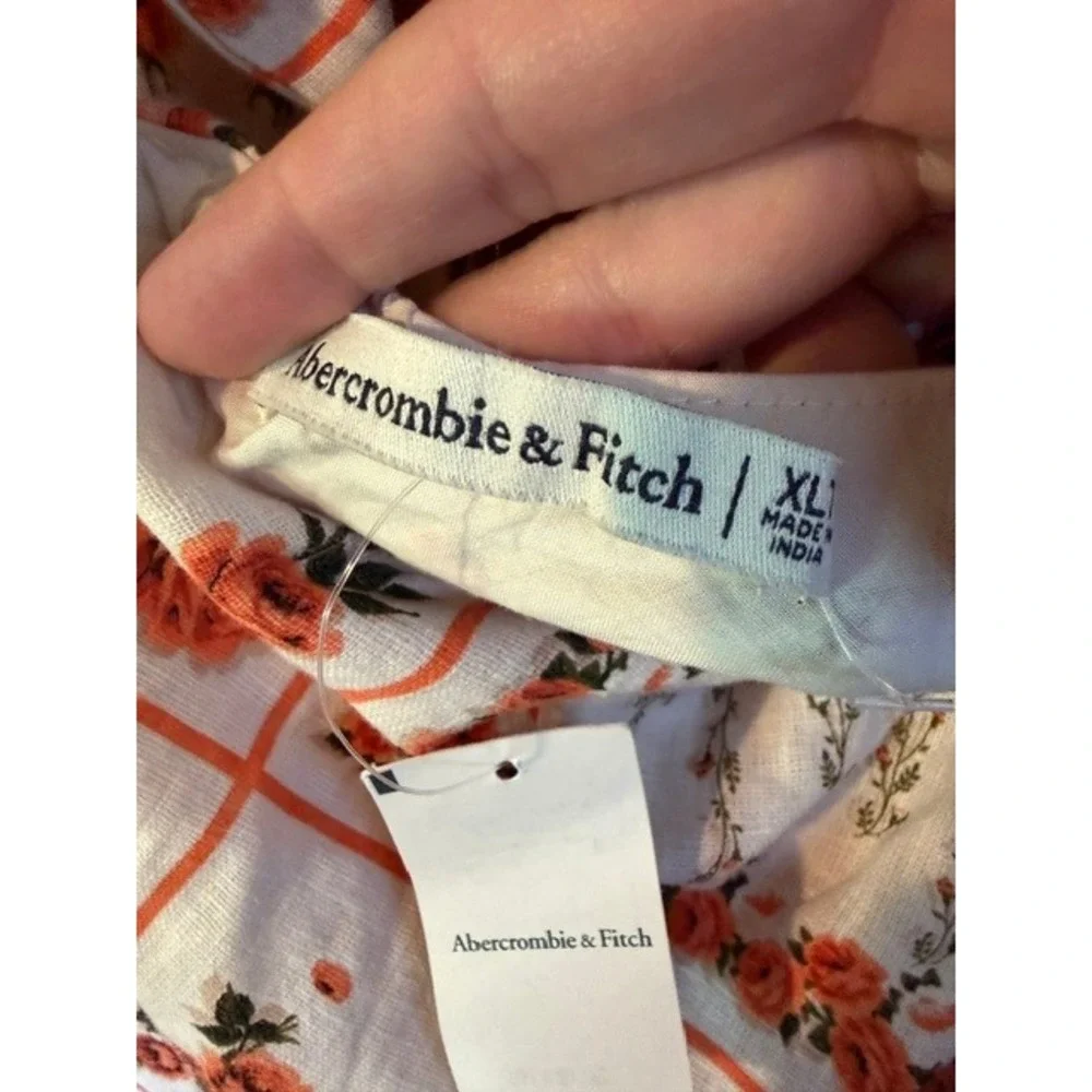 Abercrombie & Fitch The A&F Julia Slip Cutout Maxi Dress Size XLT